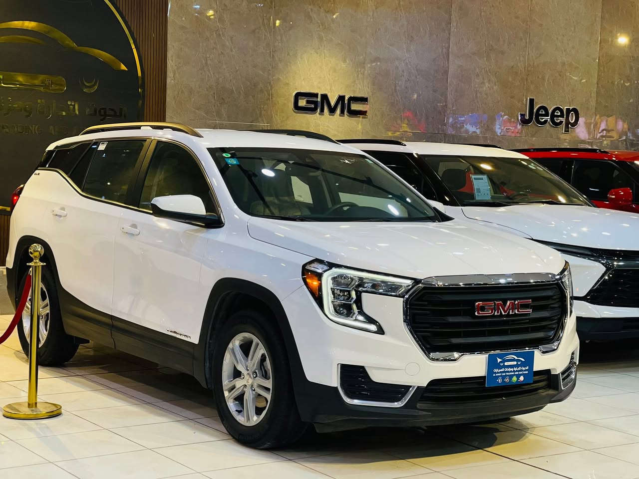 سعر مميز وقطعة مميزه🔥

#اعلان_بيع_سيارة

🔷السيارة : جي ام سي تيران SLE

🔷سنة الصنع :2023

🔷اللوحة : بغداد

🔶السعر : 208 ورقة

🔷الضرر : تبديل وصبغ قبق الجنطة فقط. 

🔷ضرر الايرباك : بدون ضرر.

🔷رقم الشاصي : 3GKALMEG4PL129739

______________________________________

🔷المواصفات:

🔹حجم المحرك 4 سلندر 1.5L توربو 

🔹عداد المسافة 13 الف ميل 

🔹رادار امامي

🔹تنبيه الخروج عن المسار

🔹كرسي السائق كهرباء

🔹تدفئة الكراسي الامامية

🔹ويل كب حجم 17 انج مع اطارات بحالة جيدة

🔹لايتات LED بالكامل

🔹شاشه تحكم بالايعازات

🔹تحكم ستيرن جهتين

🔹بصمة ابواب وتشغيل وتشغيل عن بعد

🔹مع باقي المواصفات الاعتيادية

————————————————————————

☎️ الاتصال :

***********

📍النجف الاشرف - المدينة المائية - معرض الحوت

#GMC #TERRAIN #تيران
