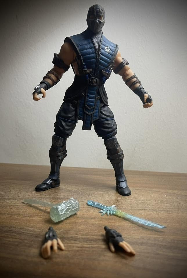 مساء الخير
قطعة رهيبة لاجمل شخصية ( مورتال كومبات)
 سب زيرو…..
من شركة Mezco
حجم القطعة ١٦ سنتم
مفصلية بالكامل
الاسلحة متوفرة واضح بالصور ( السيف الجليدي والمطرقة الجليدية )
مع ( يدين) إضافيتين
متوفر توصيل 🚚 لجميع المحافظات


**إذا كنت صاحب هذا الإعلان وتريد حذفه لأي سبب، رجاءا أرسل رسالة إلى الدعم الفني**