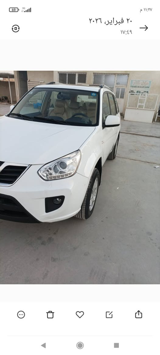 السلام عليكم
🫡 تيكو 2014
سياره جديده وجاهزه من كلشي
رقم بغداد 
سنويه ل28
سياره جديده سونار مرفق ويه الصور
كير ميكانيكي
مكان السياره واسط النعمانيه
السعر73
هـ***********
