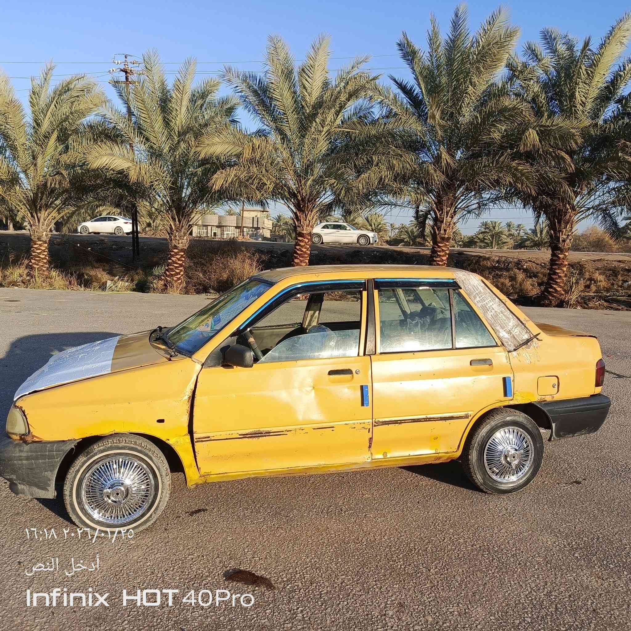 سلام عليكم سياره سايبه البيع موديل 2011 سنويه صاقطه راعيه ماندله سياره كيره يخربط مكينه فول حداديه تخم تاير دواخل مكان الساره كربلاء طوريج مكلف بل نشر سعر 13 وبيه مجال ***********... ***********
