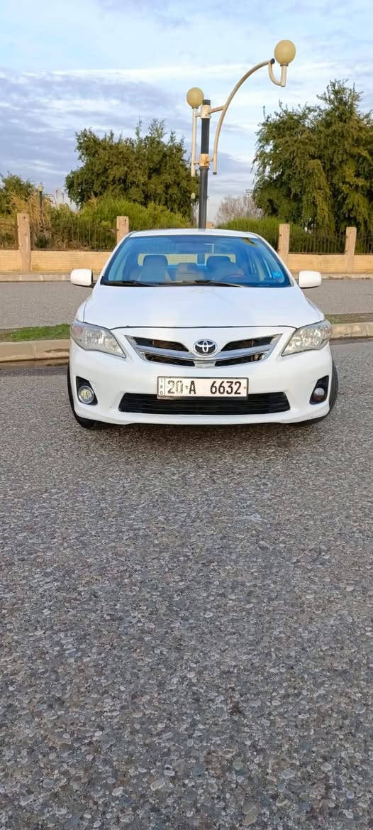 كورولا موديل 2010محدث 2013
رقم ديالئ رقم انكليزي جديد سنويه بسمي ثاني يوم تحويل هزه جديده تخم تايرات جديد السياره مابيه نقصر مكان السياره كركوك حي العسكري 
رقم المبايل ***********
