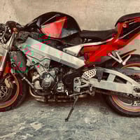 شباب دراجة RR954دراجة مكينه شغاله بس گطعت نار وتركته ابيع كوم حديد لا ...