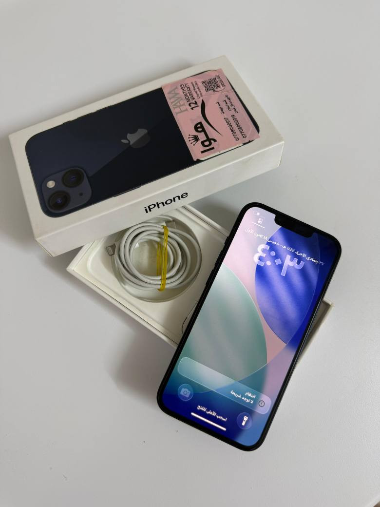 السلام عليكم
ايفون 13عادي ذاكره 128 🔋 95
جهاز مكفول ضمانه باقي 3اشهر
جهاز لوك شخط مابي
شرط فحص 
سعر 425 وبي مجال قليل 
عنوان / كركوك 
***********
