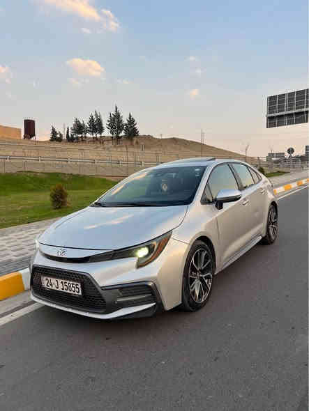 تويوتا كرولا 2021 مواسەفات XSE
فول مواسەفات 1/1
وارد ئەمريكى
مه كينە 2.0
36 مايل روشتووه
شاشه گەورە ، بەسمه و شەغال ، سه قف سلايد 
برێك كارەباى ، رادارى پێش و پشت ، كوشن جلد ، 
کوشن کارەبا ، كوشن هیتەر ، گێچ ئه ليكترۆنی ، 
سێ مۆدى لێخورين
ویل کرۆم حجم 18 و زۆر مواسەفاتى تر  i

تەنها بۆنیتی بۆیاغە لەگەل ٣ پەلە سارد
جەمپێکە زۆر  کەمی هەیە
سەنەوى نوێیە بە ناوى خۆمە
گێر و مەکینە و کارەبایات بە شەرت
 تەحویل و بەناوکردن بەشەرت

سعر ١٣٩ وەرەقە و مەجال

ژمارەی خاوەنەکەی
 *********** شقلاوة
