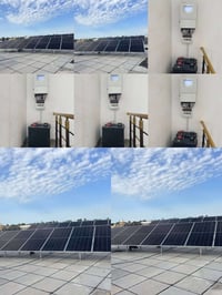 منظومة شمسية • بطاريات ليثيوم • انفرتر ديا