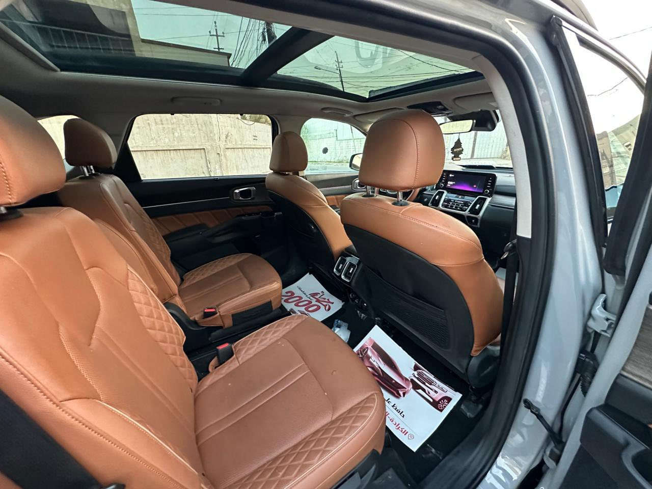 رقم بغداد 2023 KIA SORENTO
سعة المحرك:- 2.5

اللون:- سمنتي  

المسافة المقطوعة :-11000  

عدد المقاعد :- 6 مقاعد 

مواصفات السيارة :- X Line 

* شاشه كبيره 

*كراسي كهرباء   تدفئة تبريد

كراسي خلفي منفصل 

*وَيْل 20

*فرش جلد بقلاوه 

*كامره 

*حساس تجاوز 

*بصمه

*حساس خلفي  

*تشغيل عن بعد 

*لايت زينون 

*اشاره بالمرايا

رقم بغداد

السيارة جديد 

وحادثه  جاملغ الامامي  .

مصلح كامله السعر 23 الف دولار 

العنوان بغداد السيدية

***********
