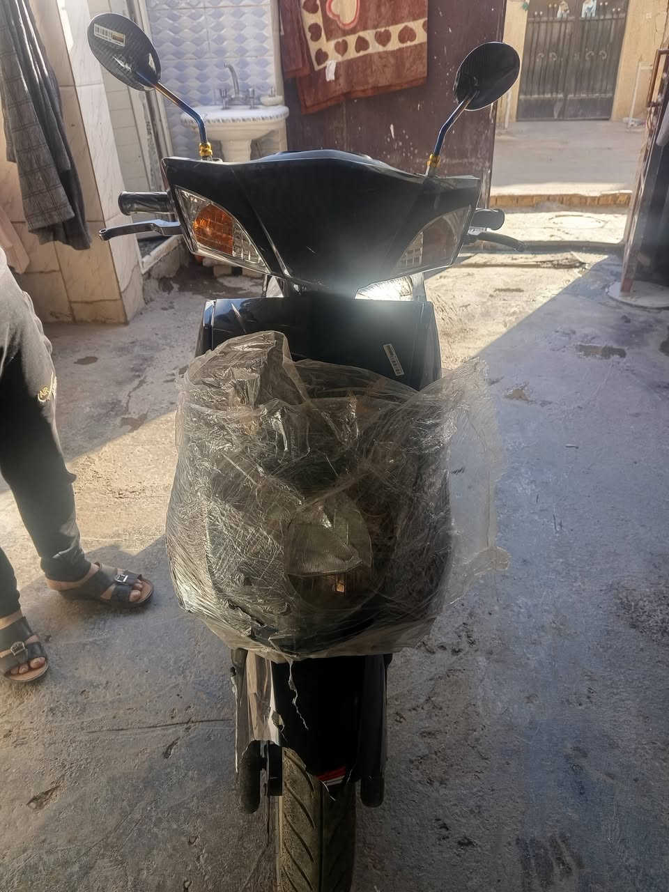 *********** دراجه 900 بيها مجال بغداد بلديات
شغلتها بس عرموطه
