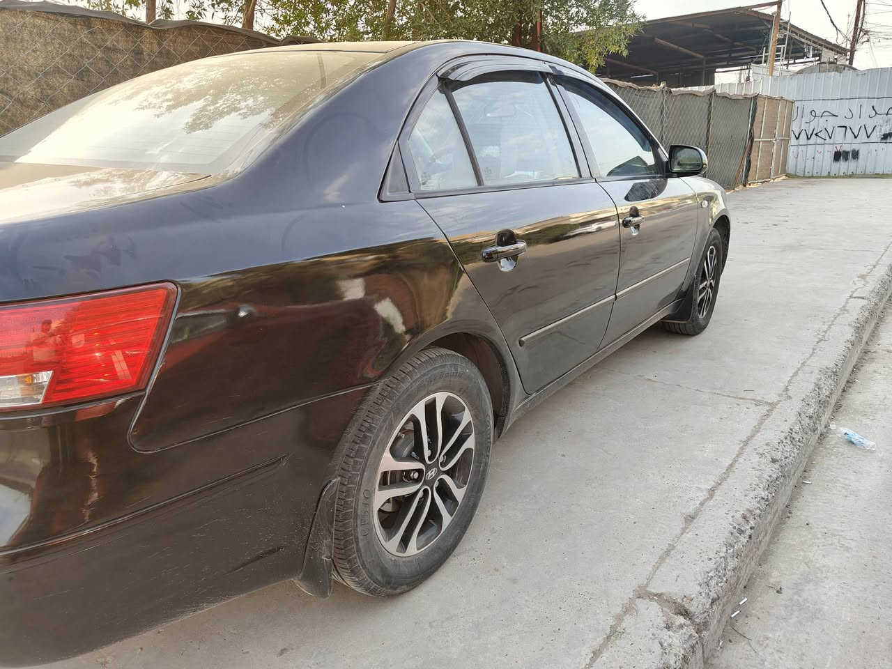 سلام عليكم سوناتا خليجي محرك 2000 مصبوغة عام تكسي دبي موديل 2010 سعر 100 وبيه مجال مكان بغداد او بسمايه ***********
