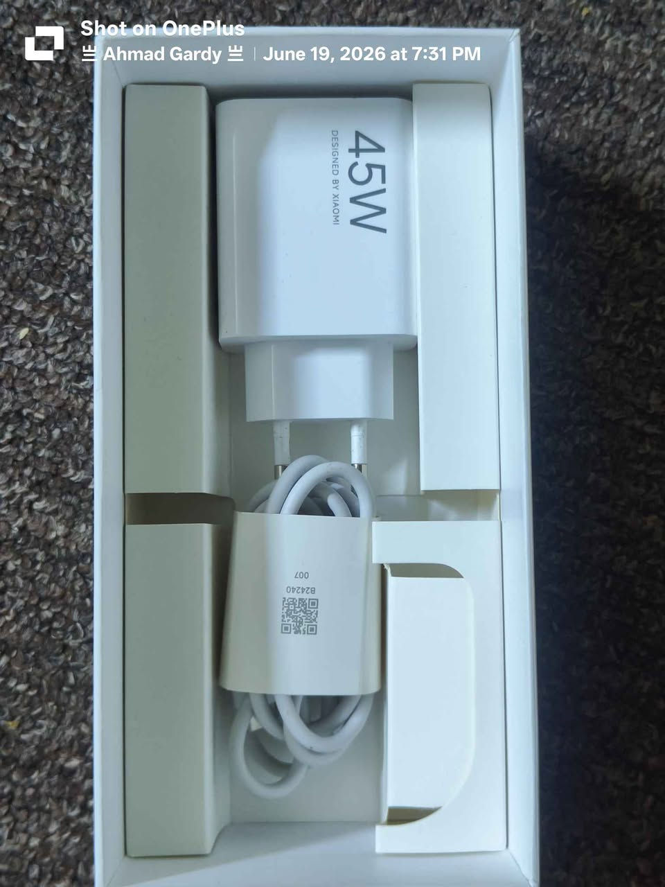 Redmi note 14pro 

ریدمی 14 پرۆ 
رام 12 زاکیرە 512
کامیرە200MP 
دوو سیم
زۆرکەم ئیشی کردووە 
له هەولێرم
ژمارەی مۆبایل ***********
Korak 
Watsapp 
Viber أربيل, العراق
