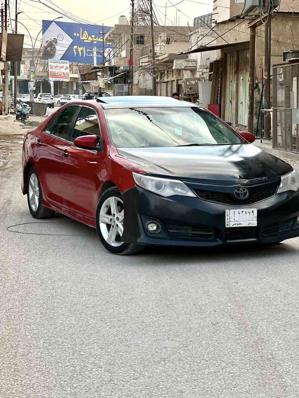 كامري للبيع موديل 2014 فول مواصفات  سياره جاهزه حداديه جديده محرك وكير خير من الله حجم لمحرك 2.5 رقم بابل ومكانها بابل سعرها 90 المالك كرايبي بس كشر السياره  يحتاجله تعديلات يعني مال جناي ***********

