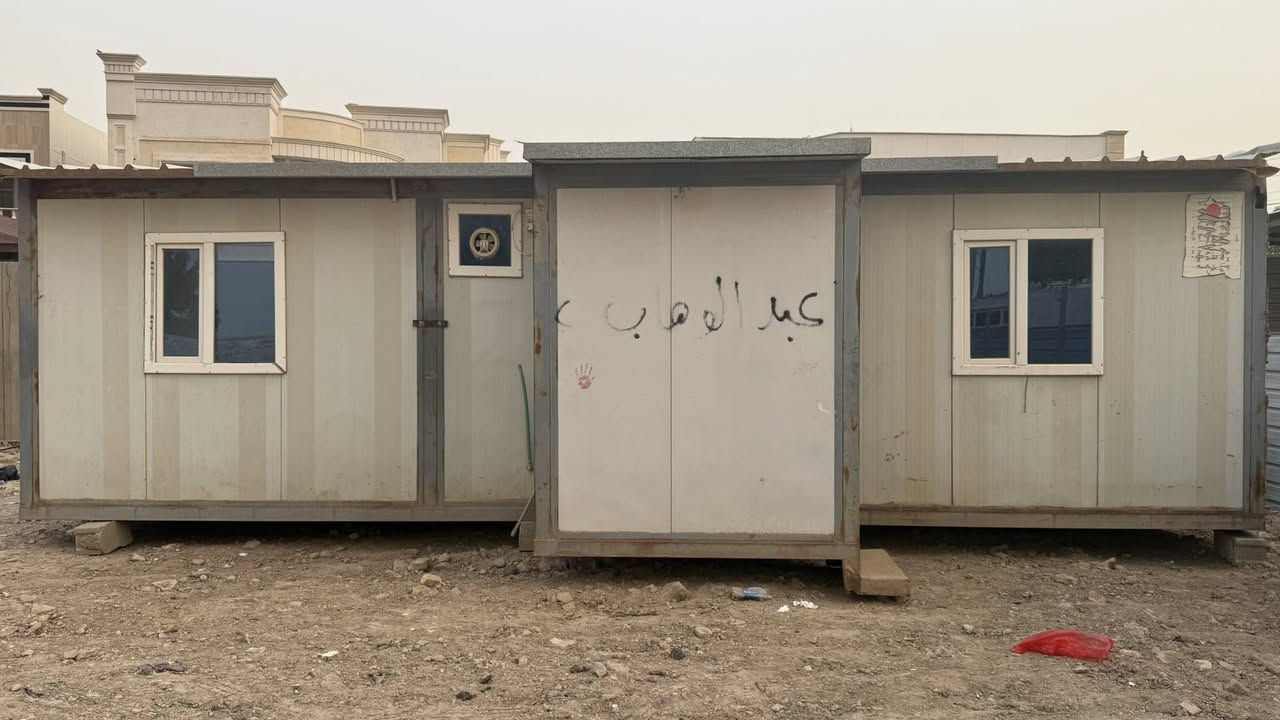 السلام عليكم 
كرفنات للبيع عدد ثنين نفس القياسات الموقع الرمادي للاستفسار الاتصال بلرقم ***********
