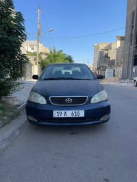 للبيع كورلا نحله 2005 وارد امريكي حادثهه خلفي كير ومحرك بلاد تبريد شغا...