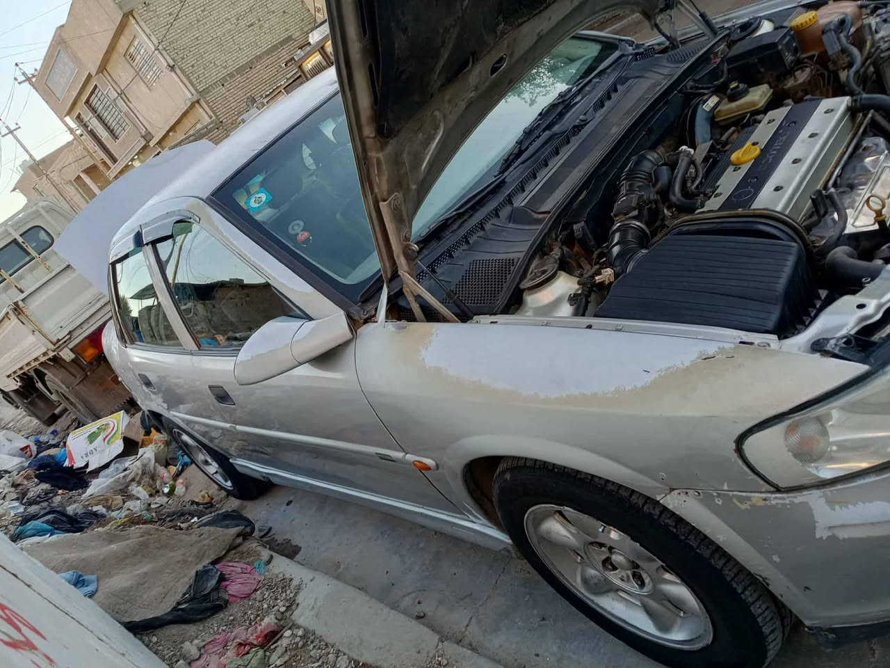 السلام عليكم اوبل فكترا موديل 2001كير ومكينه بل جيس تبريد كله كامل وشغال بس بي ليك زوج تاير جدد سيارة اربعه جام كهرباء اربعه دسك مكينه 2000مسكر بسمي تحويل ثاني يوم السعر 35 وبيهة مجال بصيط مكاني بياع تقاطع درويش رقمي ***********
