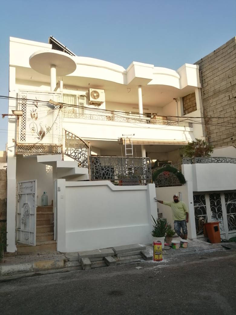 أعمالنا مستمرة دائماً ونسعى لإرضائكم ❤❤🌲🌲🌲 مستعدون لصبغ داخلي وخارجي البيوت باصباغ التركيه المنشاه وبل سيلكون اتصل وبسعوبسعارار مناسبه *********** كركوك, العراق
