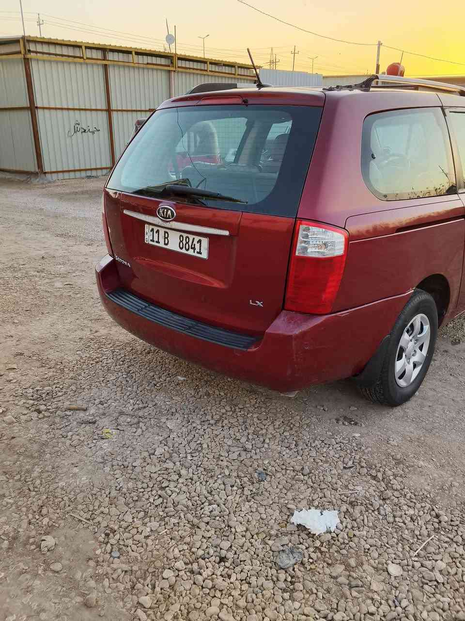 السلام عليكم
لبيع كيا سيدونا أمريكي حادثه جاملغ وبنيد بدون دواخل
موديل ٢٠٠٩ بيه صبغ حزام جماليه
رقم بغداد إنكليزي
تبريد حداديه تم تاير كله جديد
مكان السياره بابل شوملي
السعر ١٢٠ بيه مجال/ ***********
