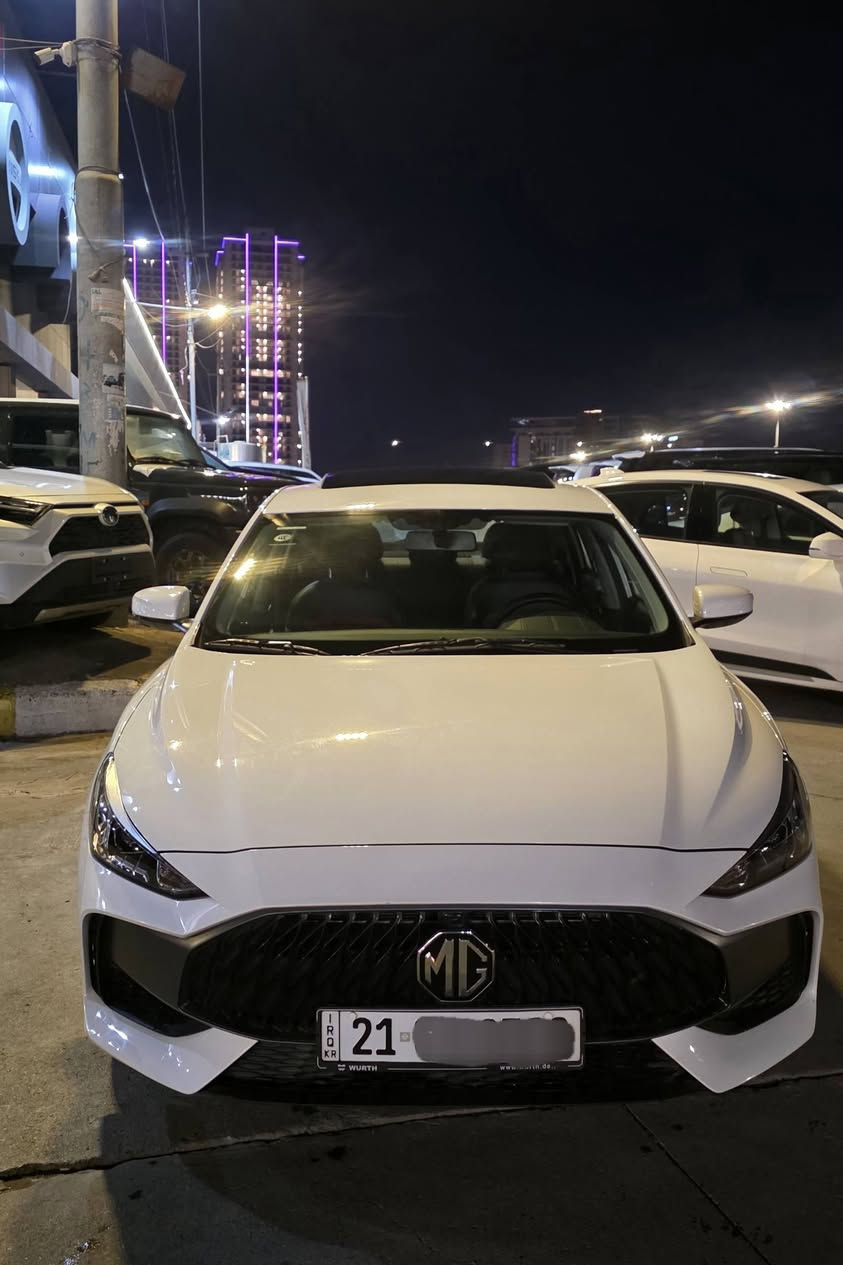 به ناوى خودا 

Mg gt 2024
شاشه اكتيف
فول مواسه فات 
مواصفات.بەصمة. سلاید. برێك کارەبایی.
شاشەو كاميرا.حساس.ئاوێنە ئیشارەت. 
تحدید سورعە.کوشین جلد.لايت زينۆن.
١٧ هه زا ر روشنوه
به له يه ك بوياخى هه يه به ينى ٢ ده ركا
سه ر قه وسى جه مه لوغى دواوه ش به له يه ك ساردى هه يه  سه ياره كه خاوينه كيرو مه كينه ته قه و ره قه به شه رت ته حويلو به ناو كردن به شه رت 
شوين/سليمانى
نرخ/١١١  كه لاو مه جاليكى كه م
ت/***********
