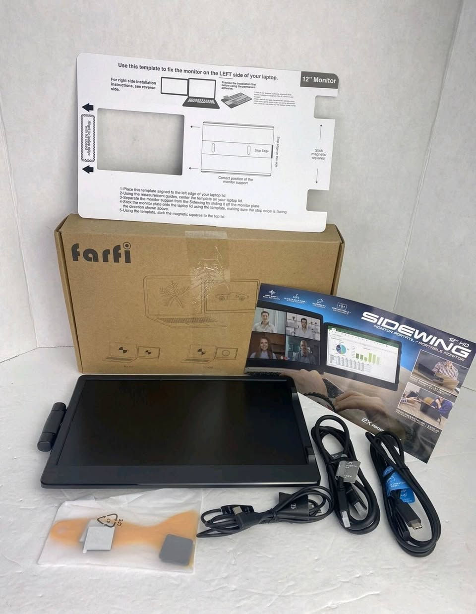 شاشة محمولة للابتوب ماركة Farfi، موديل Sidewin مقاس 11.6. تنربط مع اللابتوب أو على الهواتف السعر 100 الف


**إذا كنت صاحب هذا الإعلان وتريد حذفه لأي سبب، رجاءا أرسل رسالة إلى الدعم الفني**