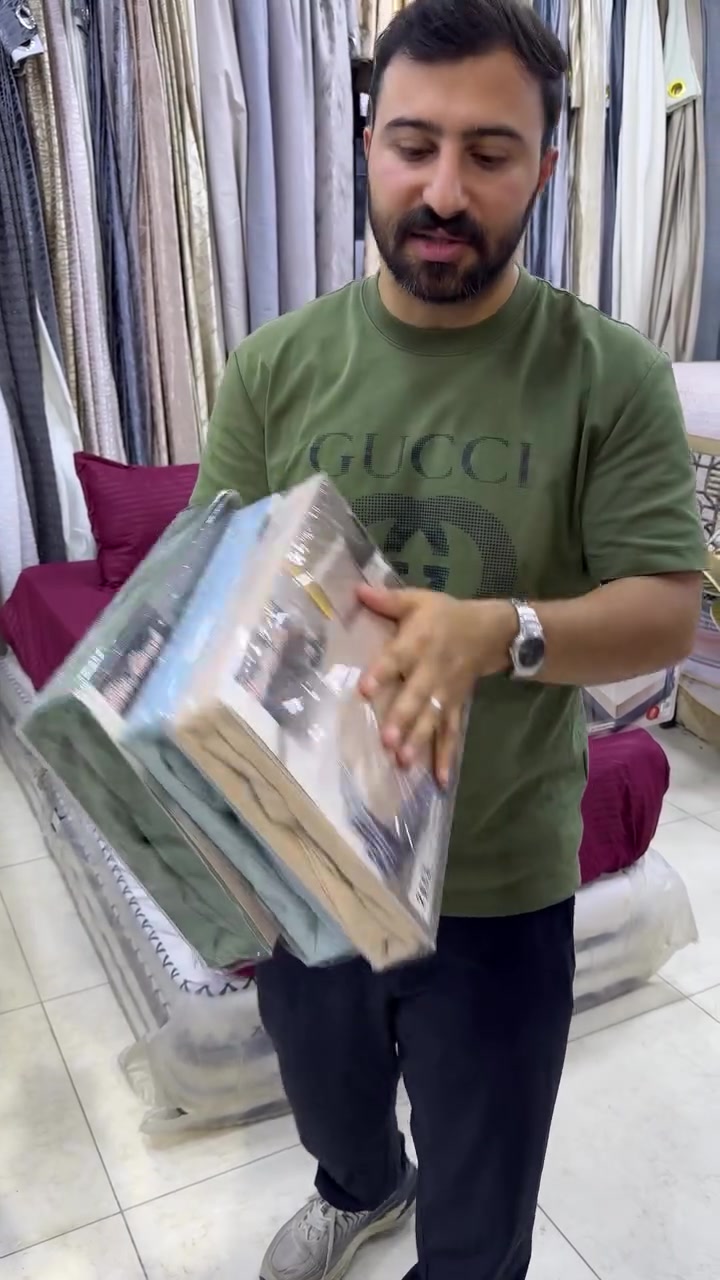 شرشف نفر ونفر ونص ونفرين قماش قطني بارد فندقي واللاستيك داير مداير مع وجه مخده👑
النفرين 180*200+30 ارتفاع
النفر ونص 120*200+30 ارتفاع
النفر 100*200+30 ارتفاع
الوجه مخده 75*50 📐
النفر 9 الف✅
النفرين 10 الف✅
متوفر توصيل بغداد وجميع المحافظات🚕🚕
العنوان/بغداد البياع شارع 20 الاولى مجاور كوفي حيدر الكعبي مجاور حسينية تاجران
للحجز والاستفسار مراسلة الصفحه(فيسبوك،ماسنجر،انستكرام)
وقت المعرض من الساعه(10:00)صباحاً الى الساعه(6:00)المغرب اهلاً وسهلاً بالجميع🌸🌸


**إذا كنت صاحب هذا الإعلان وتريد حذفه لأي سبب، رجاءا أرسل رسالة إلى الدعم الفني**