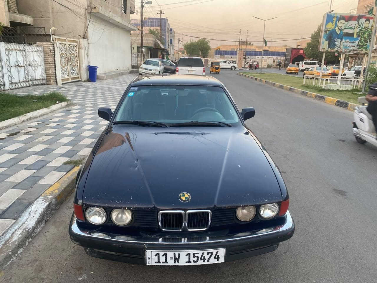 السلام عليكم BMW 735i  تفاصيل بل صور
