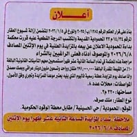 بناية تجارية • ايراد شهري • المحمودية