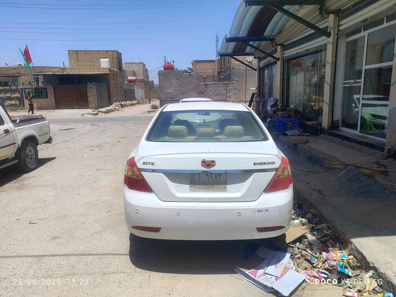 السلام عليكم
ام كراند موديل 2012رقم ذي قار 
سعر 50وبيه مجال بسيط مكاني ناصريه الدوايه 
***********
