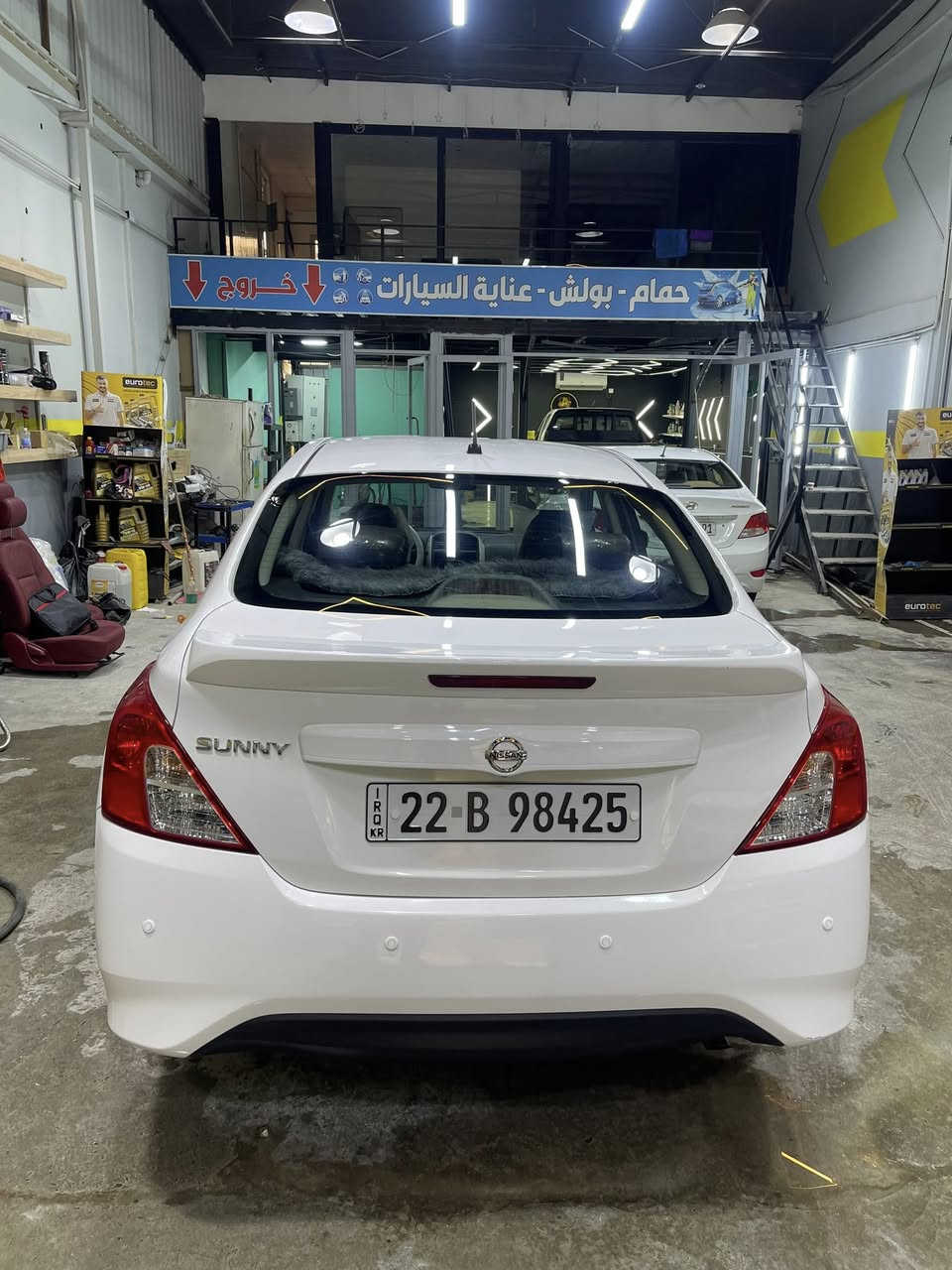 نيسان سني 2024 مصري ⬇️
رقم اربيل الجديد هزة وسنوية كله جديد ☑️

مكفوله بدون صبغ وفتح وتبديل بارد مكانين بسيط 
مواصفات اشاير بلمري جنح خلفي بلادي تبريد قطعتين صدر تايرات كله جديد مابيهة نقص كلشي ارضيه مغلفه جلد 
تحويل ثاني يوم بأسمي السيارة 

مكان السيارة بغداد 🔴

للاستفسار الاتصال ***********🔻🔺
