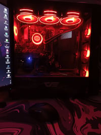 شباب pc للبيع وهاي مواصفاته  GPU:RTX 3060  ‎CPU: R5 5500 ‎MB:ASUS PRIM...