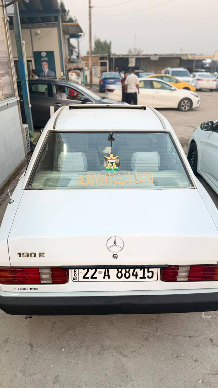 سلام عليكم مارسدس طيارين 190 سياره بلاديه موديل 1991كير مكينه بلادي سياره جاهزه للاخير فقط تبريد بس كمريسر مكانها بغداد البياع بسم ولد صاحبي تحويل وكاله ثاني يوم ***********
