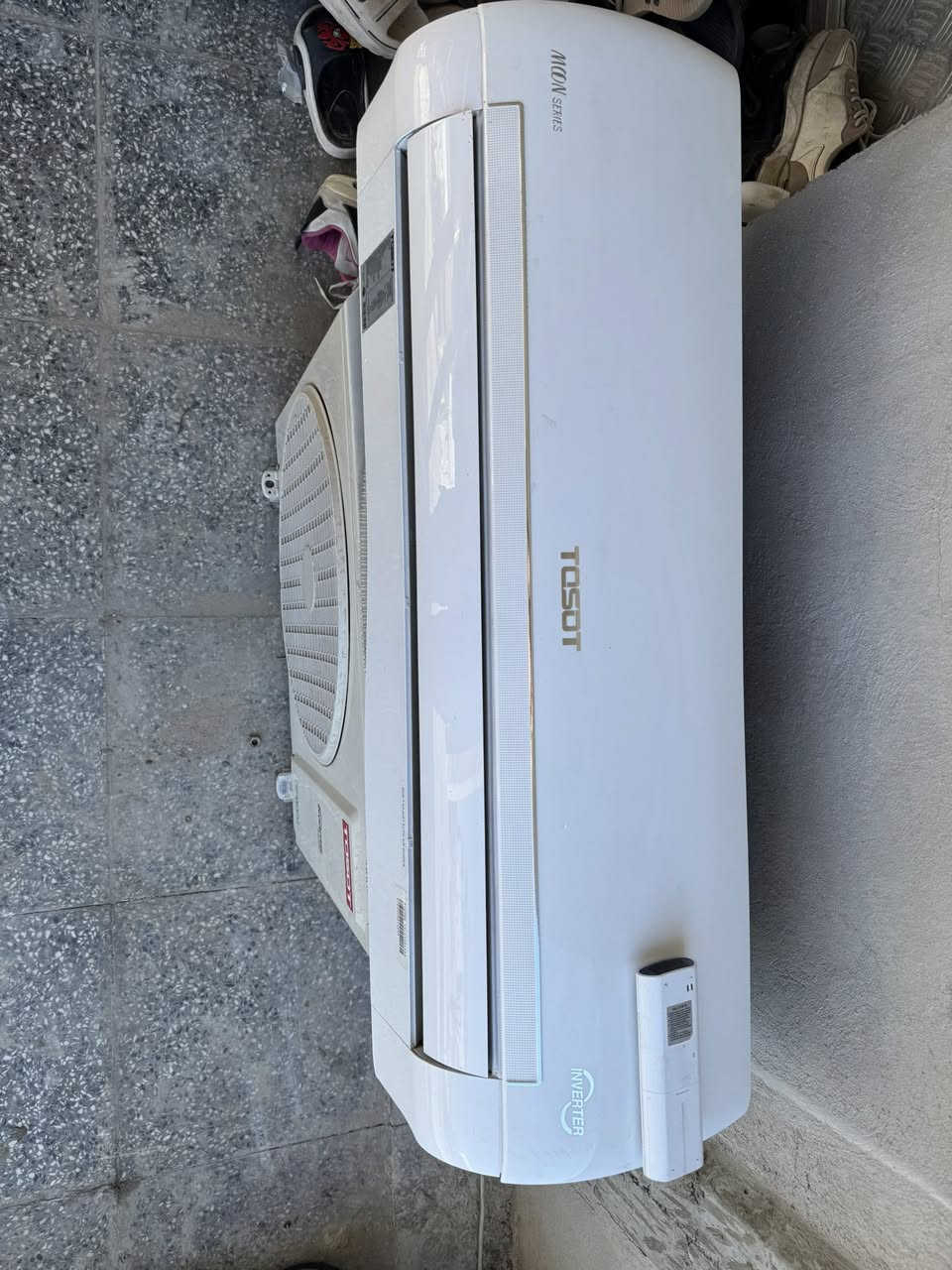 .
السلام عليكم
سبلت للبيع جداري 
توسوت انفيرتر تحكم بالامبيرية
حجم ١ طن 
اصدار ٢٠٢٢ مستخدم قليل
كامل بدون نقص 
السعر ٣٧٥ الف
***********
