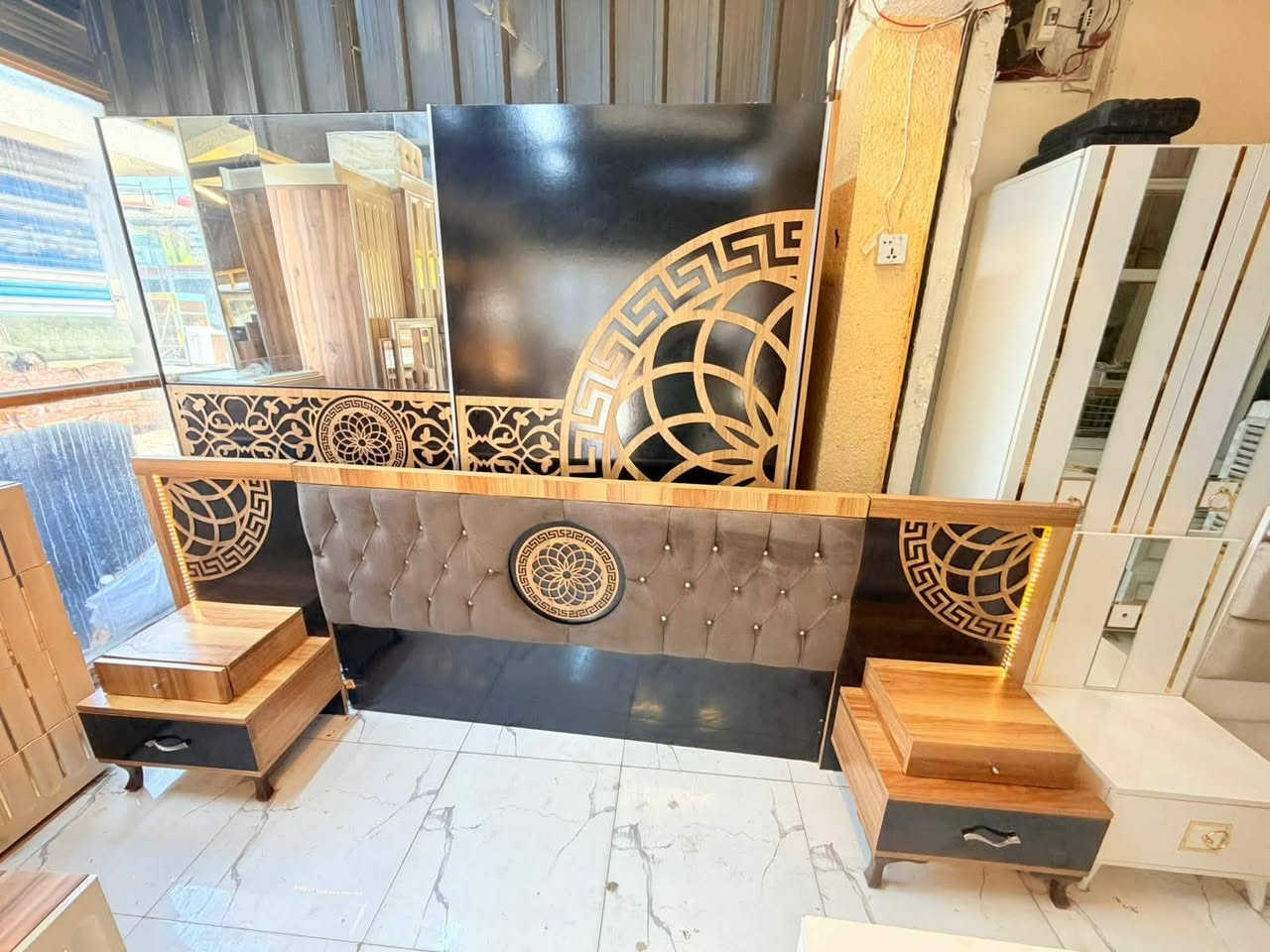 غرفه نوم تركي للبيع استفسار حجز وتساب ***********. سعر 450.
