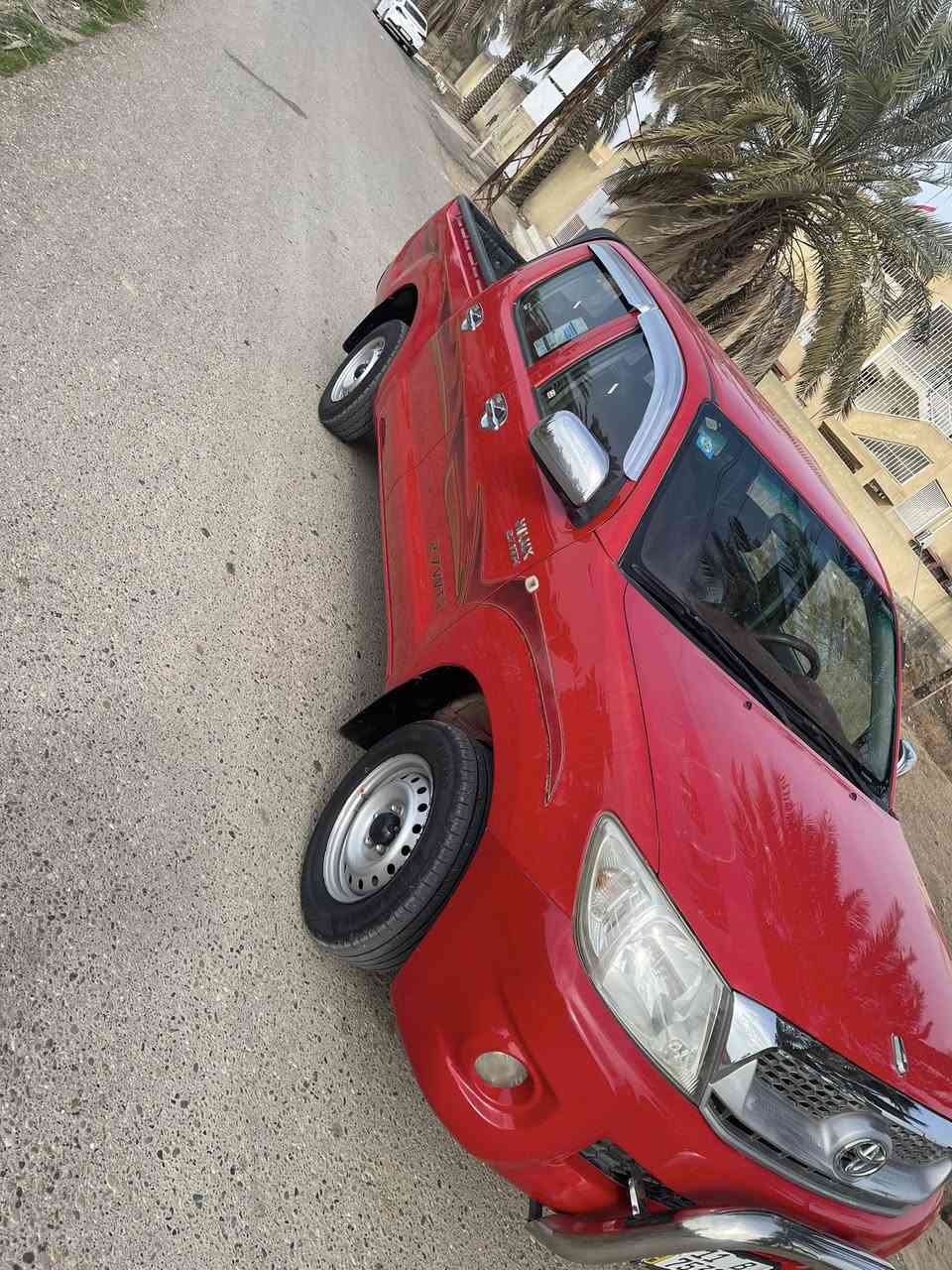 سلام عليكم بيكم تيوتا هايلوكس ٢٠١١ رقم بغداد رقم نكليزي تحويل مباشر بيهه صبغ الجاملغ الخلفي بدون دواخل بدون معجون اثر شخوط ولباقي مكفول كير محرك صدر تخم تاير جديد سياره خير من الله السعر ١٥٥  وبيهه مجال للشراي ***********
