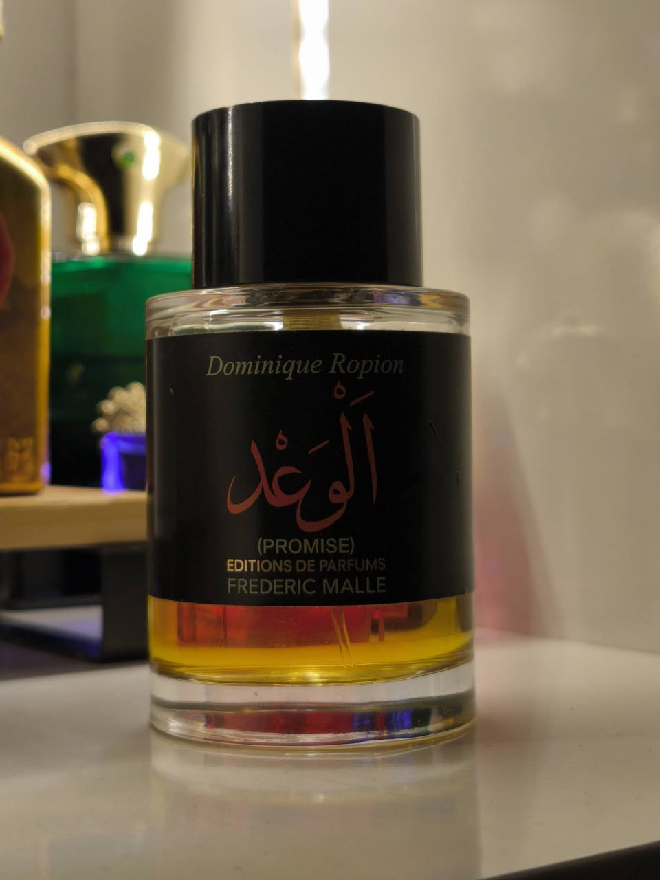 مجموعة عطور مستخدمة للبيع
1-xerjoff p.33 
مستخدم حسب الصورة
بدون باكيت 
155$

2- baraonda 
مستخدم حسب الصورة 
بدون باكيت 
80$

3- الوعد 
اصدار 22
متبقي حسب الصورة 
باكيت موجود

100$

4- blend oud (oud Marrakesh)
متبقي حسب الصورة
باكيت موجود
45$

5- cafe citadel 
متبقي حسب الصورة
40 الف

6- cedar malaki
اول اصدار
متبقي حسب الصورة
50 الف

7- بديل عطر ابل براندي 
50مل
متبقي حسب الصورة 
25 الف

8- rituals nuit d'azar 
50 مل
متبقي حسب الصورة
30$

9- eves rochas voille d'ambre
يجي 50 مل

متبقي حسب الصورة 
20$


**إذا كنت صاحب هذا الإعلان وتريد حذفه لأي سبب، رجاءا أرسل رسالة إلى الدعم الفني**