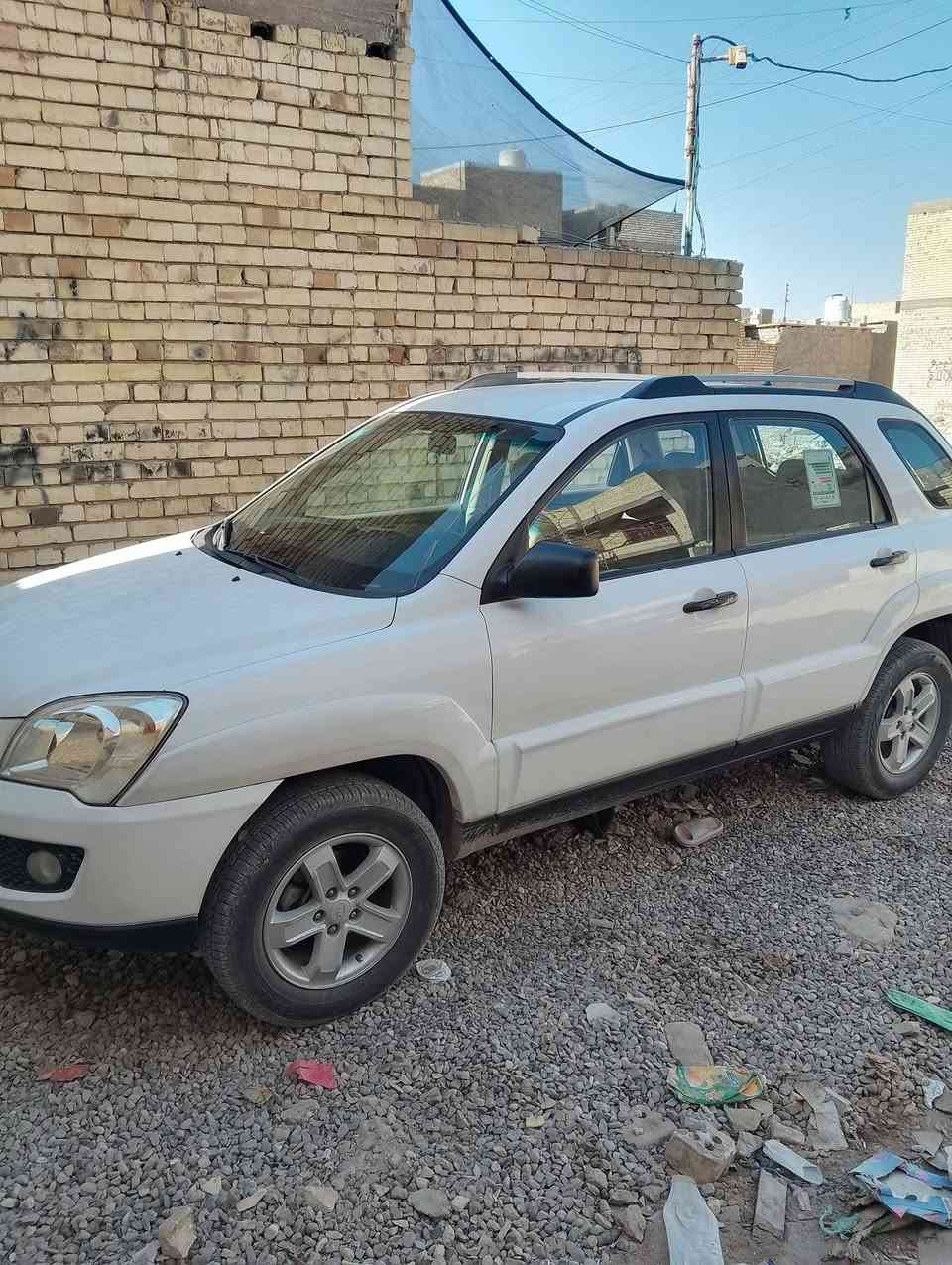 كيا سبورتج 2009 خليجي ماشية 155مكفولة من الصبغ مكان بغداد بلديات سعر 130وبيها مجال***********
