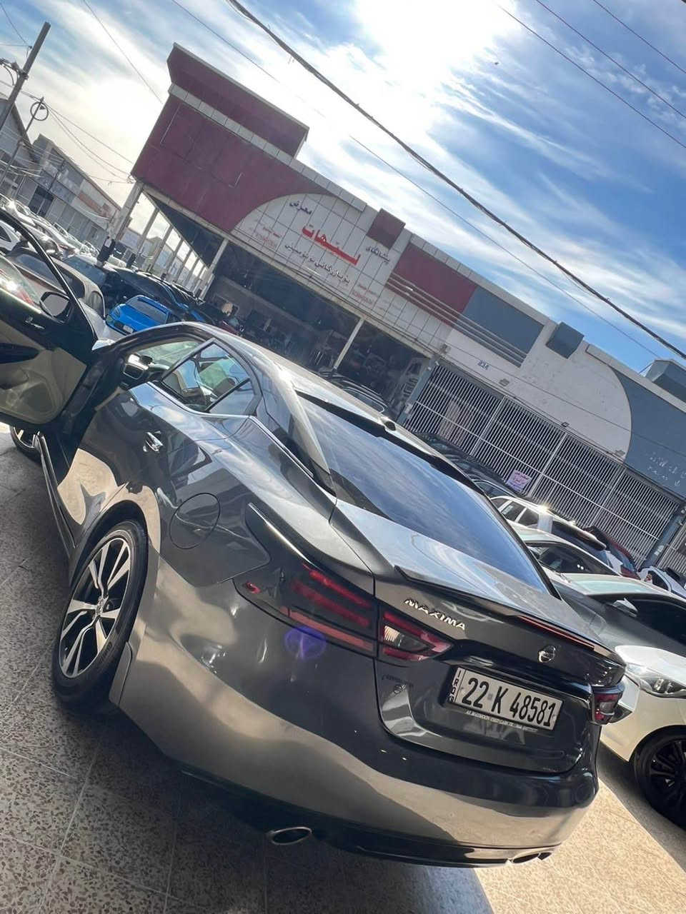 نيسان مگزیما مودیل٢٠١٧
دووپارجە  گیرمەکینە بەشەرت 
سەیاریکی جوانە بی مەسەرف  بوزانیاری زیاتر پیوندی بمژارەبکە
*********** أربيل, العراق
