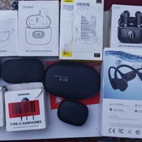 سماعات برطاني اصلي بيهن 2سمسونك اصلي وبي. باسوس وبي سماعات راقيه كلهن ...