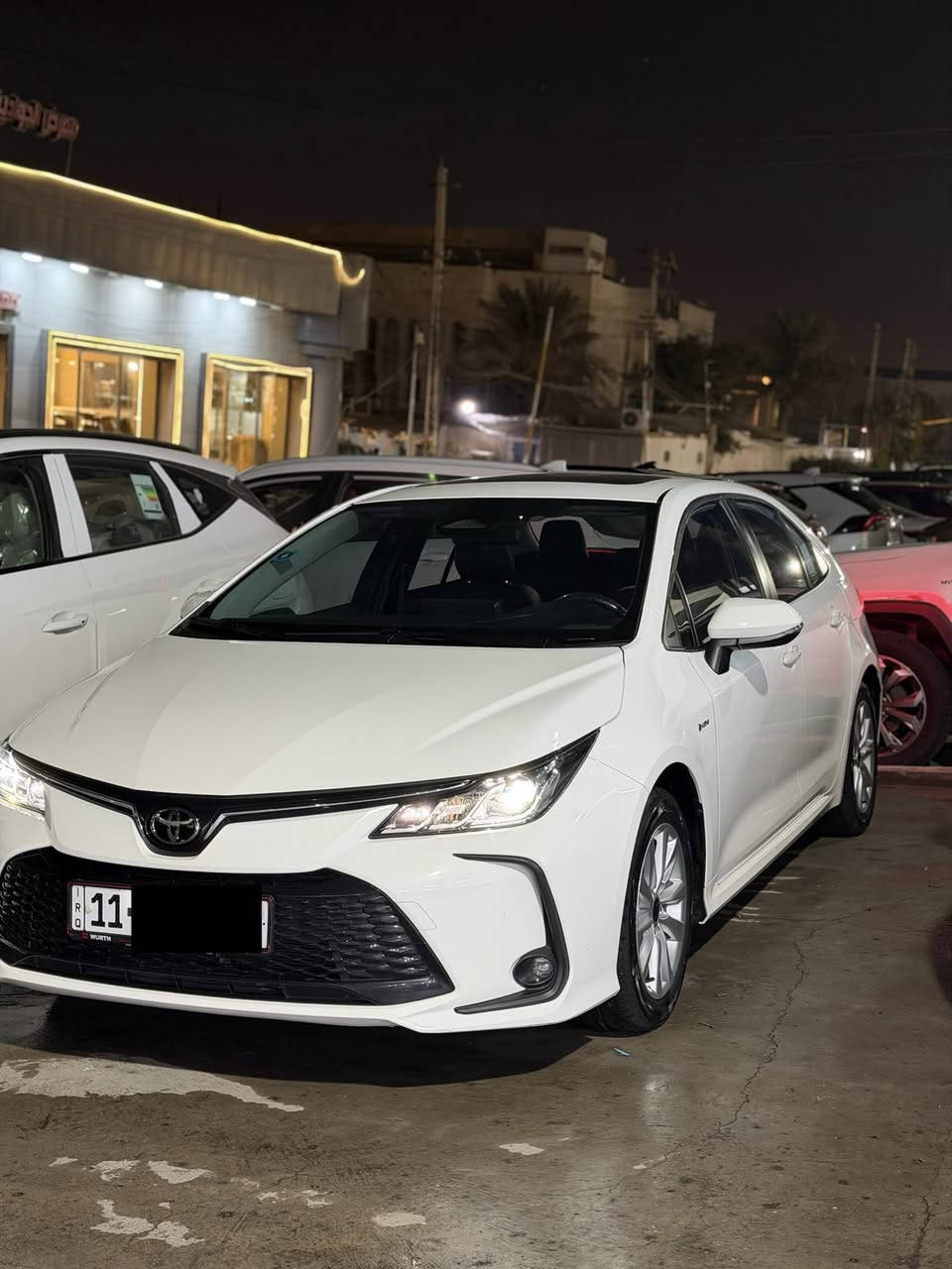 كورلا هايبرد ٢٠٢٤ شكل الخليجي
ماشية ٣٠ الف
كفالة عامة 
فتحة
بصمة 
مكان السيارة بغداد
السعر ١٥١$ وبيهة مجال للشراي
***********
