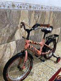 بيسكل حجم 16 نضافه 100‎%‎ مستعمل قليل مكاني قطاع 28 شراي اتصل 07744925...