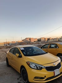 كيا فورتي موديل 2014 وارد امريكي كندي حادث جاملغ سايق فقط بدون دواخل ك...