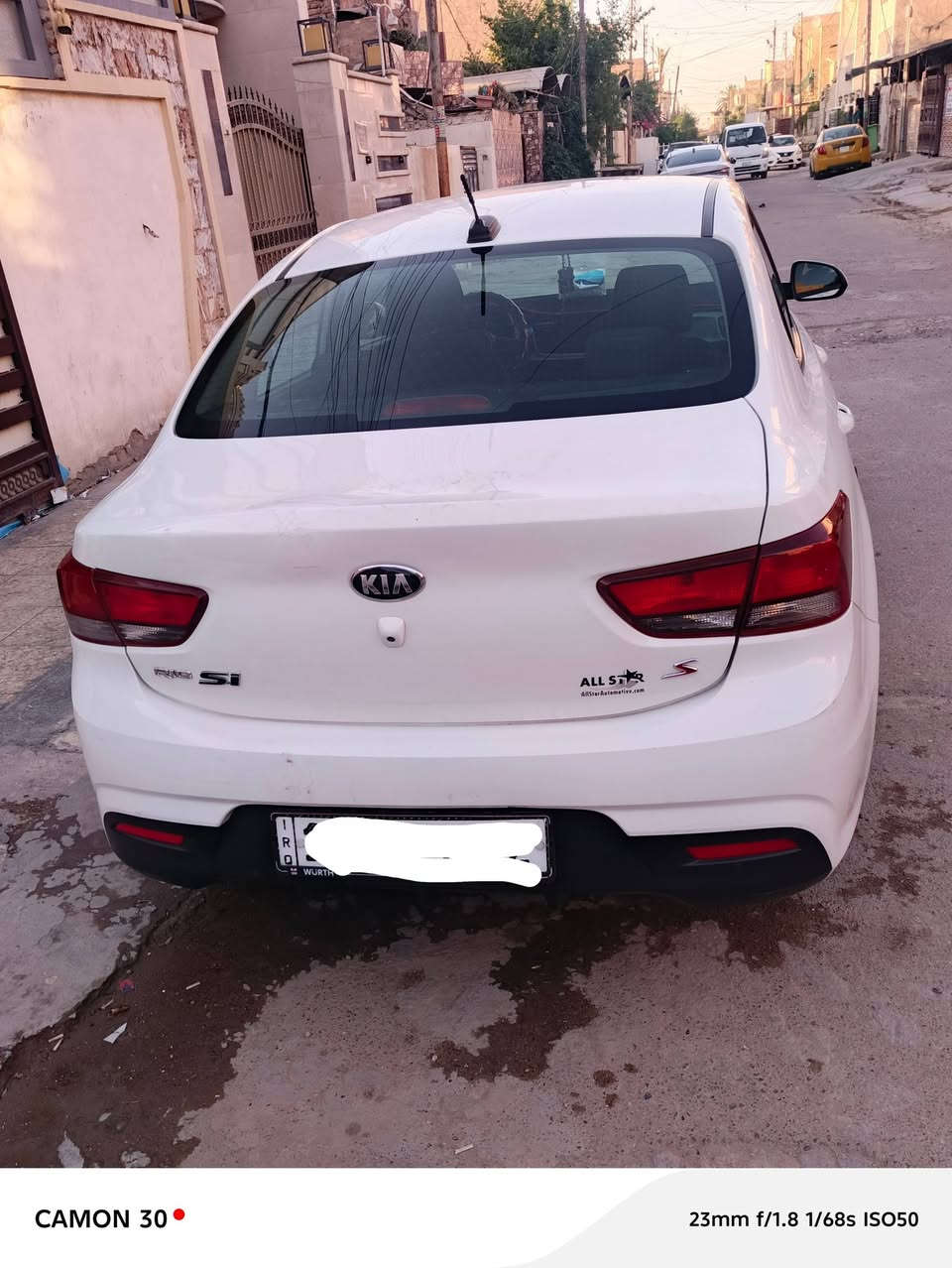 السلام عليكم كيا ريو ١٩ s امريكي ضرر ربع البنيد وشبر بارد بجنطة سونار عدد٢ بيه مرفقه صور امريكه وسونار كاملة مابيه نقص سيارة نظيفة ماشية ٨٦ مواصفات حلوة مكينة gdi كير AT شاسة كبيرة لمس كامرة بلبك مابيه نقص رقم بغداد دولي بسمي مكاني بغداد البياع السعر ١٠٣ وبيه مجال ***********

