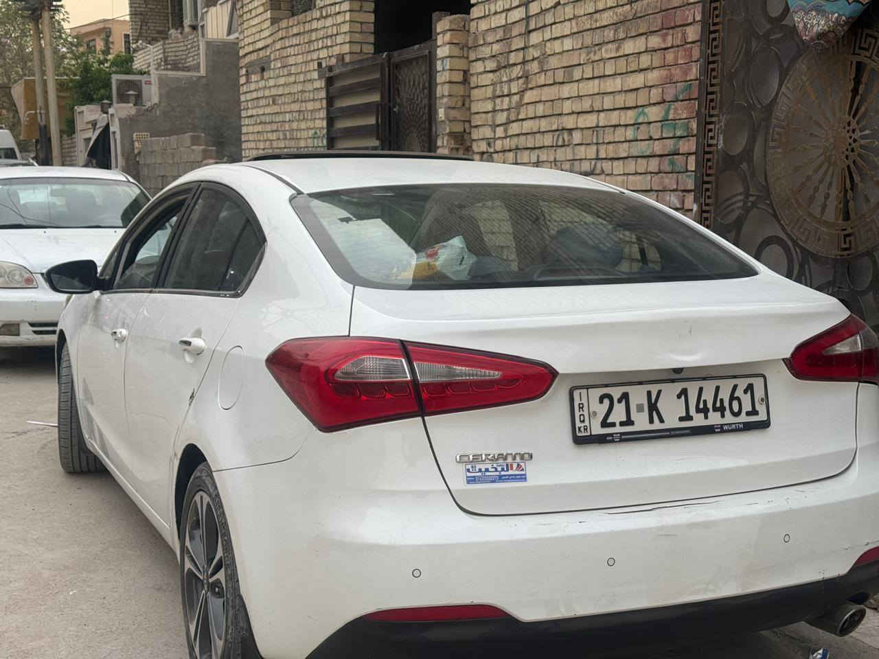 سلام عليكم كيا سيراتو 2014 خليجي رقم سليمانيه ب اسمي شرط التحويل المواصفات فتحه  حساسات تحكم استيرن مري شفط وبعد بيهه مواصفات مكانهه كراده سعر115بيه مجال رقم ***********
