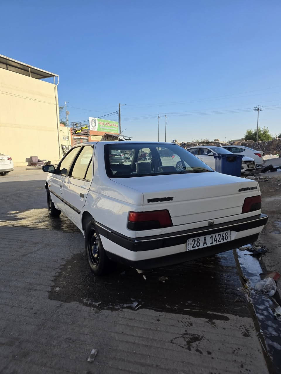 السلام عليكم من رخصه الادمن المحترم بيجو 405 للبيع سياره جديده
مكينه كير جديدات تبريد شغال السياره ما ناقصه برغي 
سعر 47 وبيه مجال 
*********** مكاني نجف
