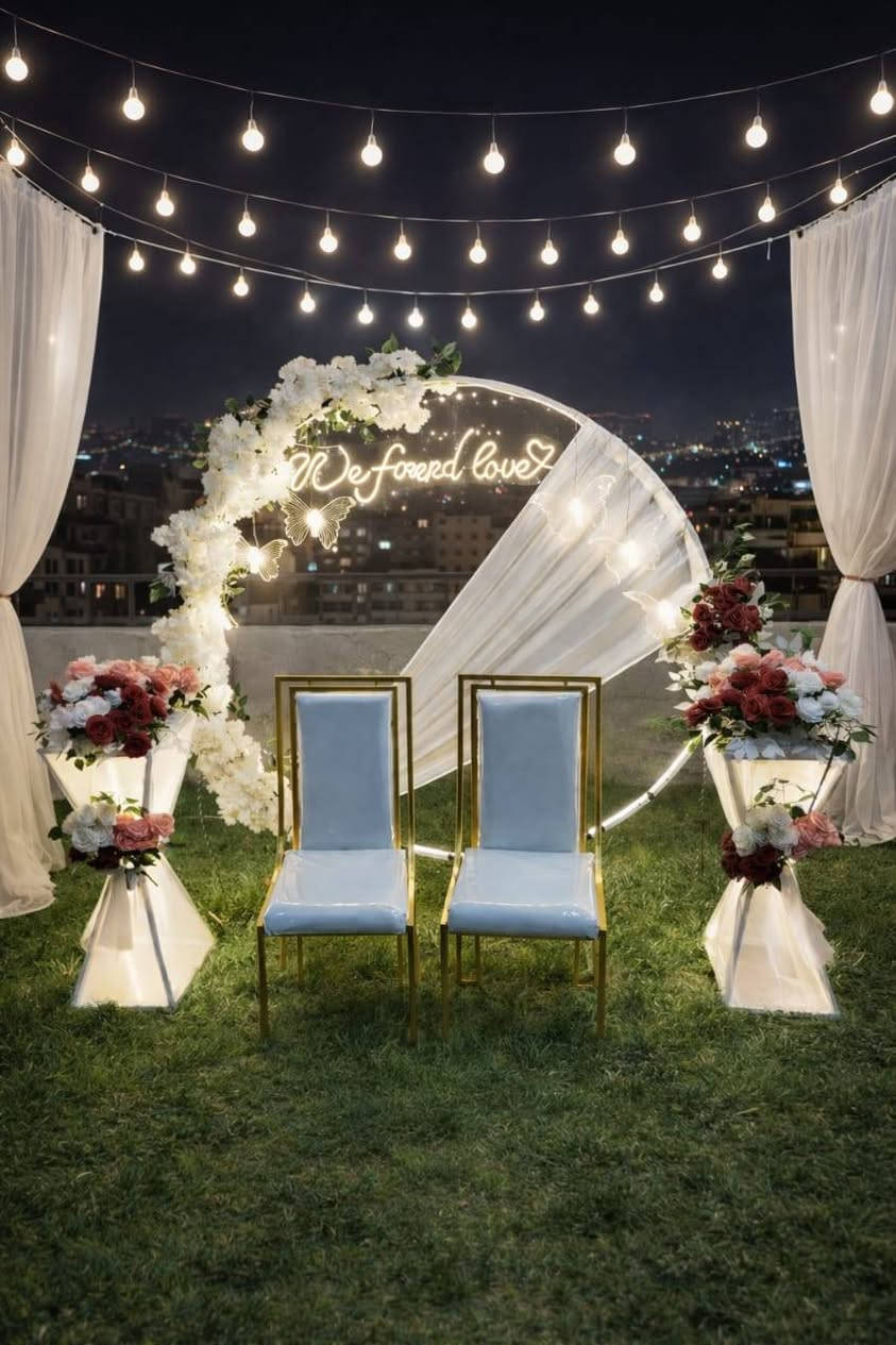 عرض خاص لفترة محدودة على كوشة الأحلام…
"لأن فرحتك تستحق التميز…
نقدم لك كوشة بتصميم راقي ولمسة فخامة تخطف الأنظار 🤍
احجز كوشتك الآن قبل اكتمال العدد


**إذا كنت صاحب هذا الإعلان وتريد حذفه لأي سبب، رجاءا أرسل رسالة إلى الدعم الفني**