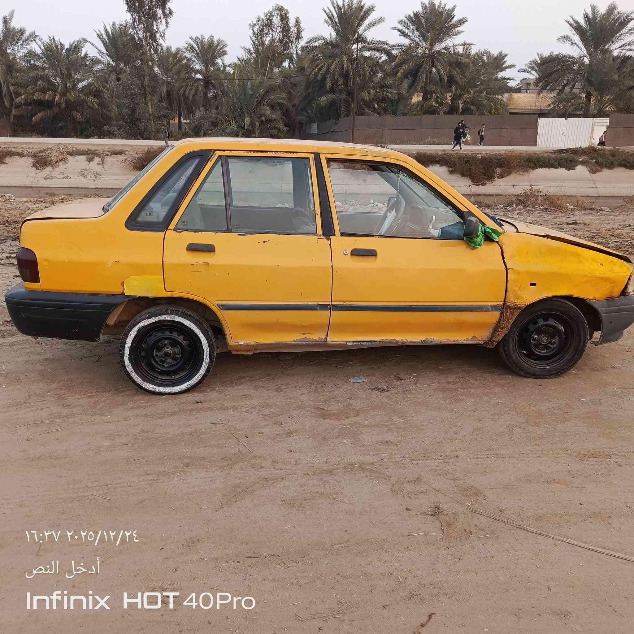 سلام عليكم سياره سايبه البيع موديل 2011 سنويه صاقطه راعيه ماندله سياره كيره يخربط مكينه فول حداديه تخم تاير دواخل مكان الساره كربلاء طوريج مكلف بل نشر سعر 13 وبيه مجال ***********
