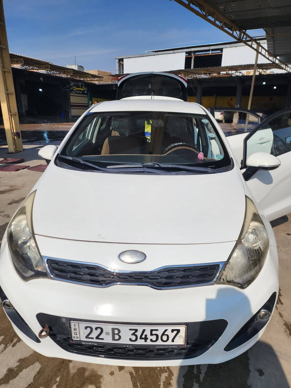 بيع مستعجل  كيا ريو 2013 اوتوماتيك خليجي لون ابيض
كوبون بانزين
(رقم مميز )
مكينه 14
جام كهرباء
كير توماتيك
نظام ايكو
مري كهرباء
تبريد بشرط
تحكم ستيرن
رقم اربيل  ورقم جديد سنويه جديد هزه وفحص
هاجباك
سياره ب اسمي 
بدون صبغ فقط اكو كم مكان بارد
السعر  90.  مكانها موصل. 
***********
***********
للاستفسار واتساب واتصال
