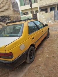 شباب بيجو روى موديل 2009 رقم بغداد نكليزي هيه وغرمات مصفر بسمي تحويل 2...