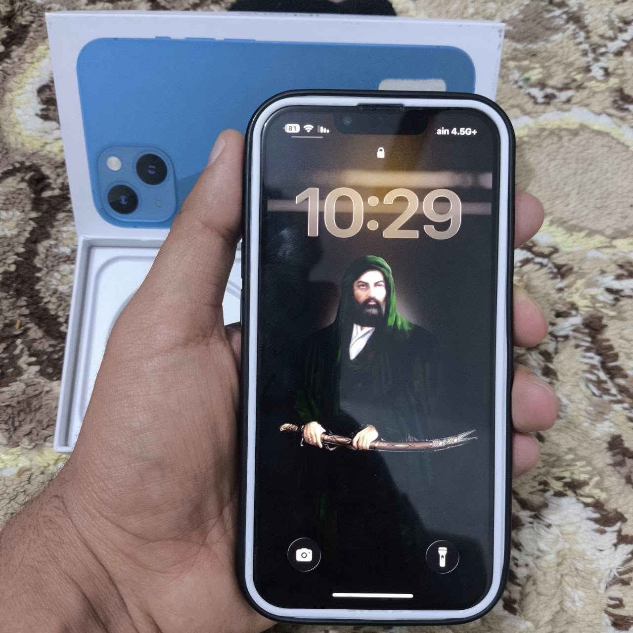 السلام عليكم
شلونكم خالي
أيفون 13 عادي النسخة الأمريكية
 ذاكرة 256
بطارية 89 ما مبدلة
جهاز ووتر بروف ما مفتوح و لا ملعوب بيه نظافته نفس بالصور
مراوس بجهاز اندرويد حسب القناعة 
لو بيع بـ450 و بيه مجال 
مكاني كربلاء حي الزهور


**إذا كنت صاحب هذا الإعلان وتريد حذفه لأي سبب، رجاءا أرسل رسالة إلى الدعم الفني**