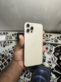 آيفون ١٢ برو ماكس • شاشة مبدلة • ذهبي