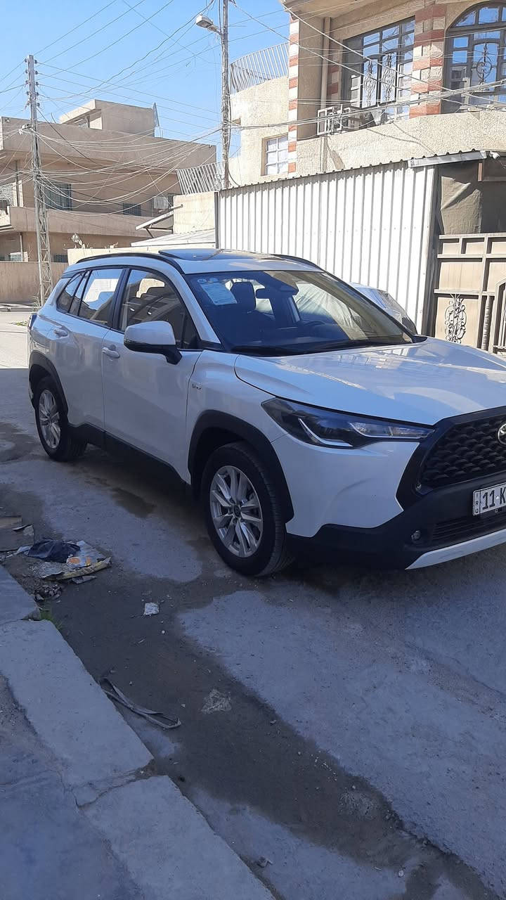 تويوتا كورلا كروز خليجي هايبرد موديل 2024 بحاله الزيرو
جديده جدا بدون ضرر رقم بغداد بأسمي تحويل مباشر
عداد المسافه 9 كم المواصفات فتحه سقف رادار امامي
تبريد شاشه قطعتين نضام تحديد مسار شاشه ابل كار بلي
نضام ترحيب عن قرب ذاتي قياده الاليه تحكم مقود اربع جهات بلوجكتر  سبايدر قماره
واكرر السياره جديده جدا وبوضع الزيرو              سعر 170
مكانه البياع.         ***********
