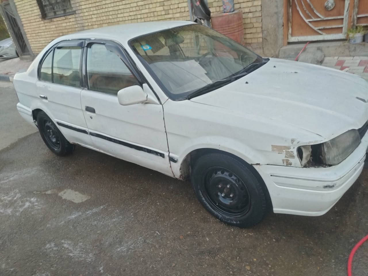 سلام عليكم 
تيوتا كورلا 1998 رقم نجف انكليزي سنويه لل2029  شكل مثل مموضح بصوره نقوصاتها حداديه اماميه واشر قبق ولفات وانطيك اني قبق ولفات ويا مال تفصيخ بس عليك الشد وجوزه سويج مسويه جطل لان صار عطل عندي بلكهربائيات جام كله ينزل ما عده وحده مكانها كربلاء حي الصناعي صاحبها موجود جيرانه باي وقت تريد تحول يحولك واني ادليك بي وانطيك رقمه مصفره غرامات  سعر 23 ورقه وبيها مجال قليل حك الجيه رقمي ***********
