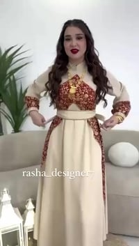 فستان رمضاني • قياس ٤٨ • قصير